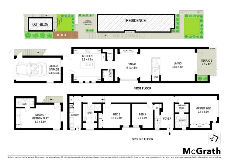 Floorplan of Homely house listing, 56A Pine Street East, Cammeray NSW 2062