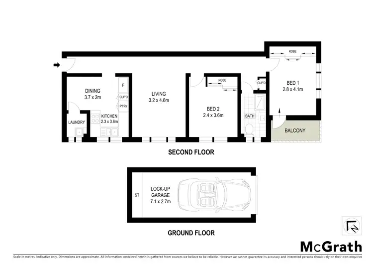 Floorplan of Homely unit listing, 6/47 Knox Street, Belmore NSW 2192