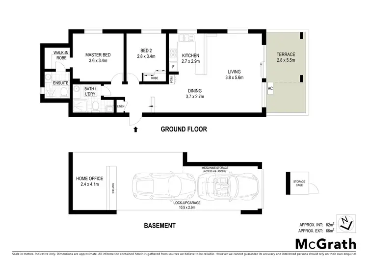 Floorplan of Homely apartment listing, 21/1 Funda Place, Brookvale NSW 2100