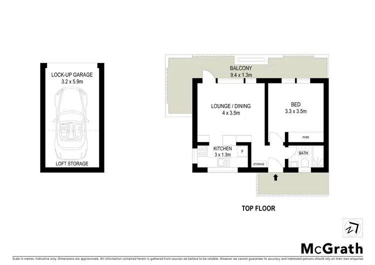 Floorplan of Homely unit listing, 28/21 Redman Road, Dee Why NSW 2099