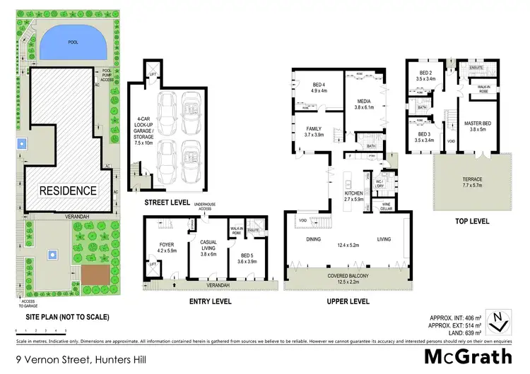 Floorplan of Homely house listing, 9 Vernon Street, Hunters Hill NSW 2110