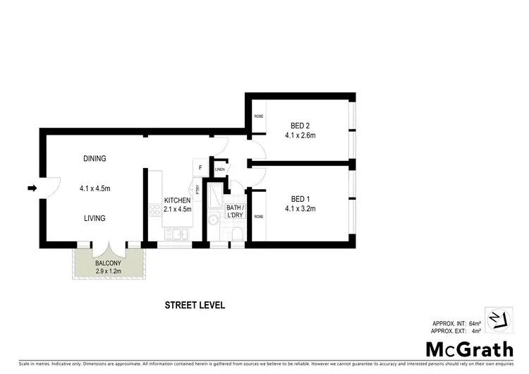 Floorplan of Homely apartment listing, 8/139 Homer Street, Earlwood NSW 2206