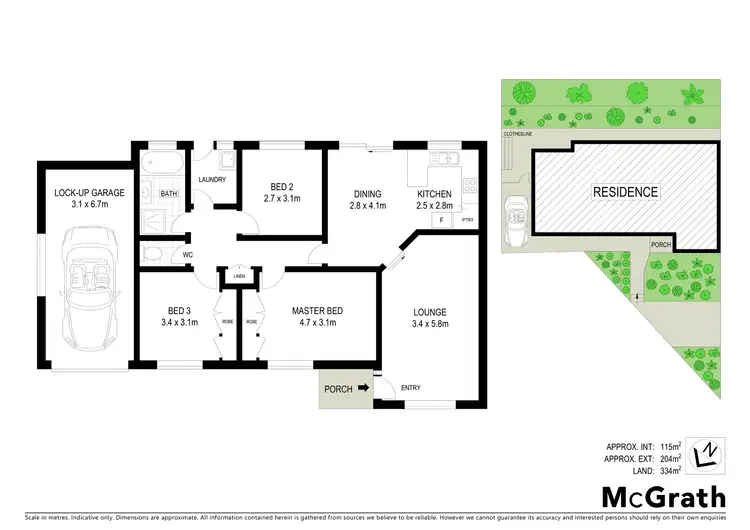 Floorplan of Homely townhouse listing, 26/18 Christmas Street, Theodore ACT 2905