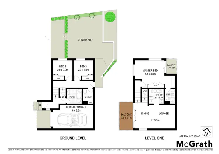 Floorplan of Homely townhouse listing, 1/1A Doyle Place, Queanbeyan NSW 2620