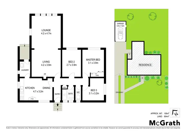 Floorplan of Homely house listing, 8 Hood Place, Watson ACT 2602