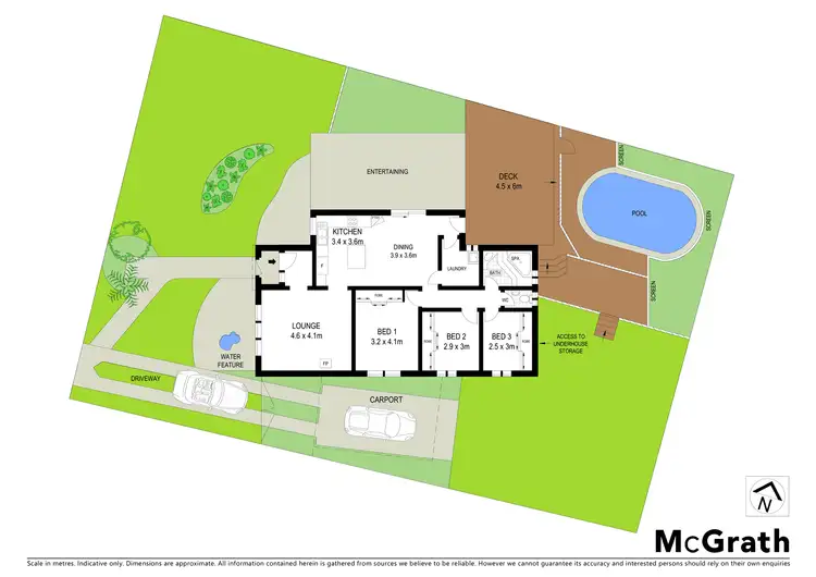 Floorplan of Homely house listing, 66 Ballantrae Drive, St Andrews NSW 2566
