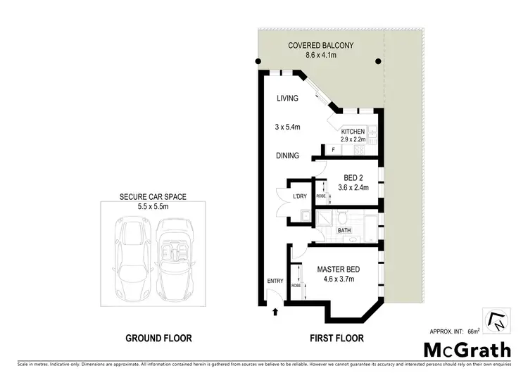 Floorplan of Homely apartment listing, 4/54 Karalta Road, Erina NSW 2250