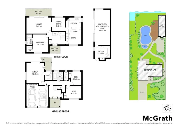 Floorplan of Homely house listing, 44 Belgrave Esplanade, Sylvania NSW 2224