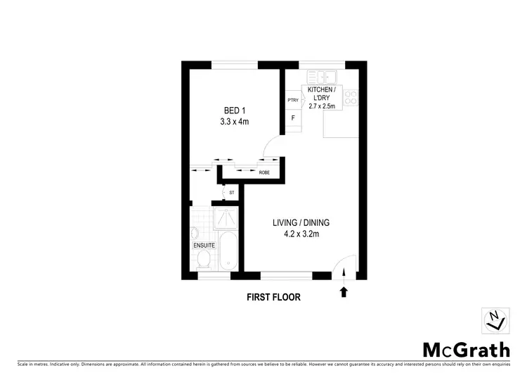 Floorplan of Homely apartment listing, 6/41 Judd Street, Cronulla NSW 2230