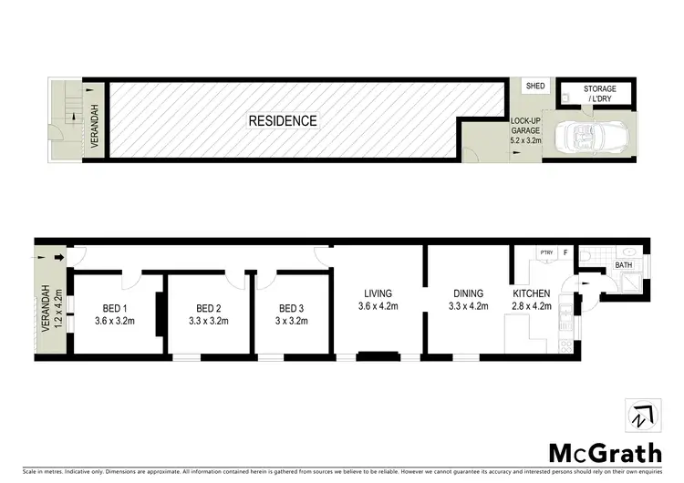 Floorplan of Homely house listing, 57 Park Road, Sydenham NSW 2044