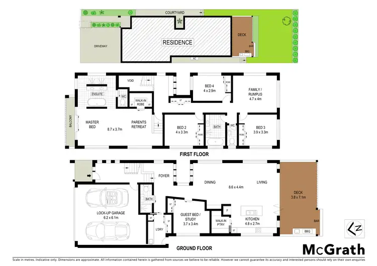 Floorplan of Homely house listing, 77 Eighth Avenue, St Lucia QLD 4067