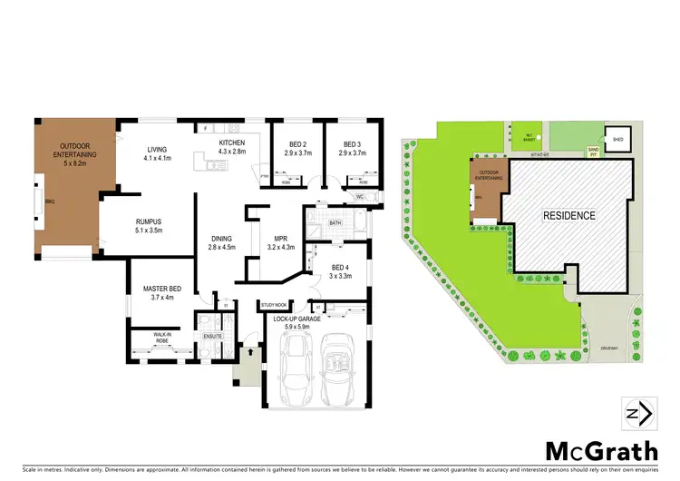 Floorplan of Homely house listing, 30 Cottonwood Crescent, Springfield Lakes QLD 4300