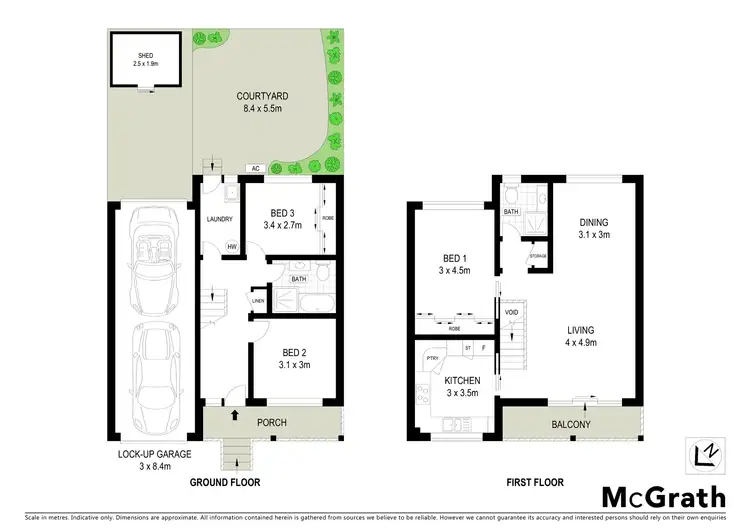 Floorplan of Homely townhouse listing, 9/16 Holt Road, Taren Point NSW 2229