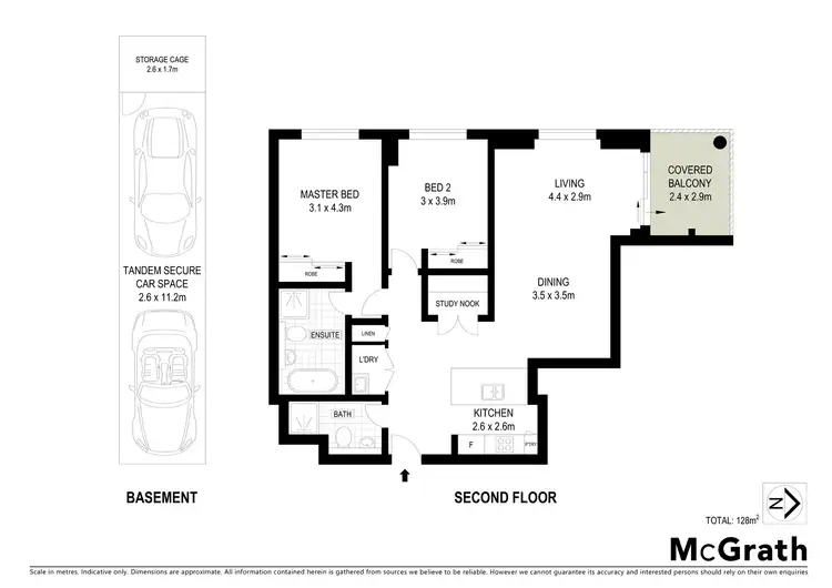 Floorplan of Homely unit listing, 211/5 Mallard Lane, Warriewood NSW 2102