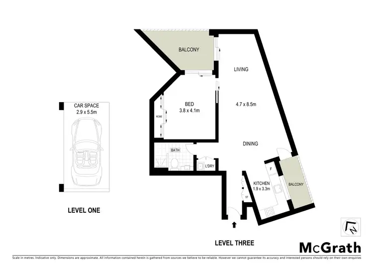 Floorplan of Homely apartment listing, 6/29 Howard Avenue, Dee Why NSW 2099