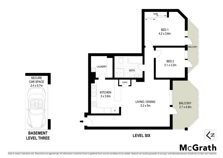 Floorplan of Homely apartment listing, 40/2 Pound Road, Hornsby NSW 2077