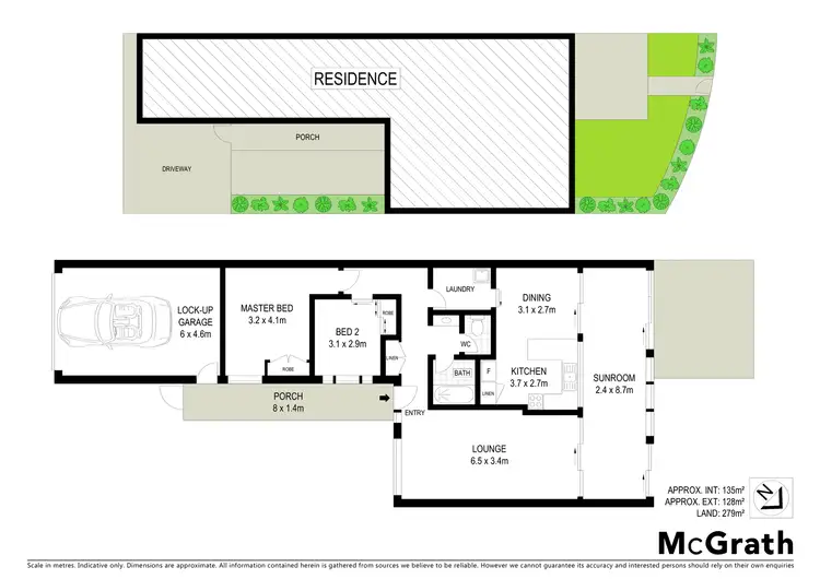 Floorplan of Homely townhouse listing, 8/9 Lidgett Place, Florey ACT 2615