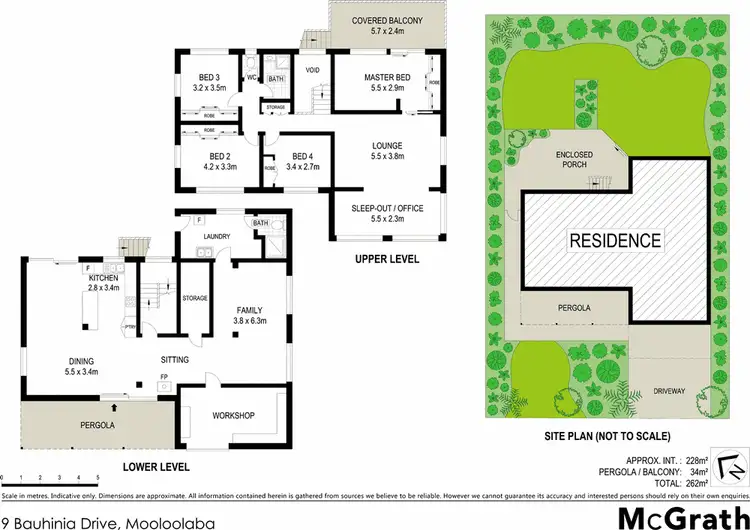 Floorplan of Homely house listing, 9 Bauhinia Drive, Mooloolaba QLD 4557