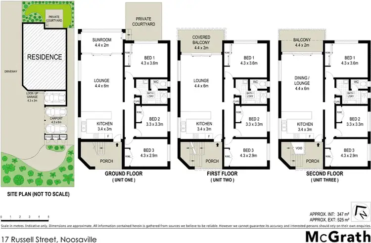 Floorplan of Homely block of units listing, 17 Russell Street, Noosaville QLD 4566