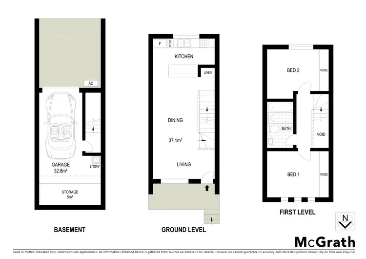 Floorplan of Homely villa listing, 27/15 Andersch Street, Casey ACT 2913
