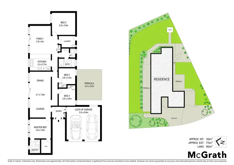Floorplan of Homely house listing, 4 McClintock Street, Lyneham ACT 2602
