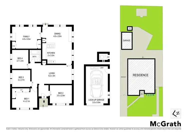 Floorplan of Homely house listing, 2 Dowding Street, Panania NSW 2213