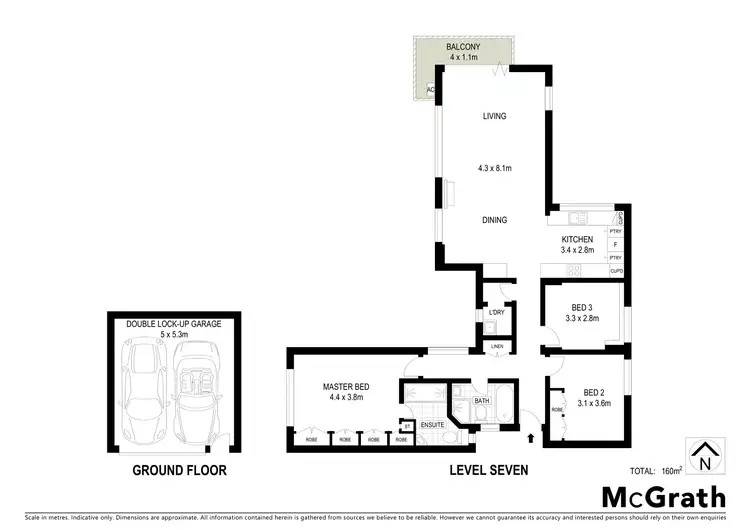 Floorplan of Homely apartment listing, 20/9 Anderson Street, Neutral Bay NSW 2089