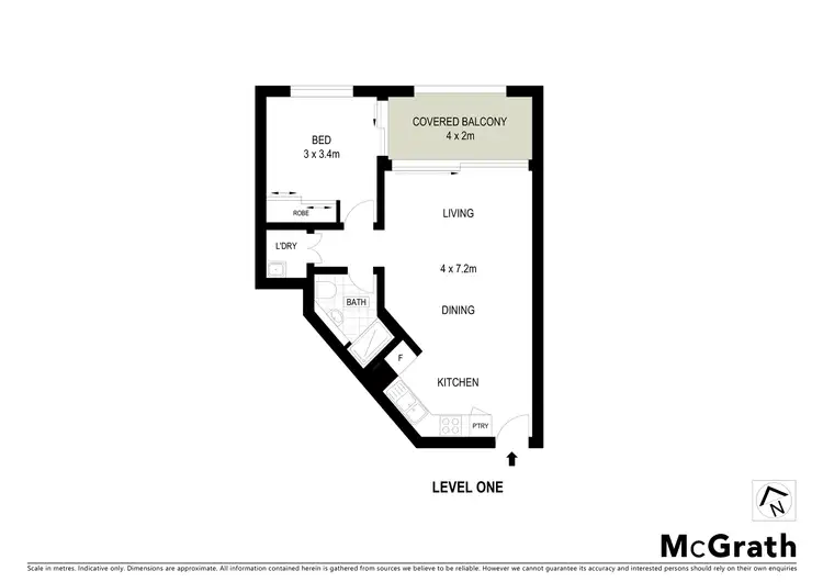 Floorplan of Homely apartment listing, 107W/138 Carillion Avenue, Newtown NSW 2042