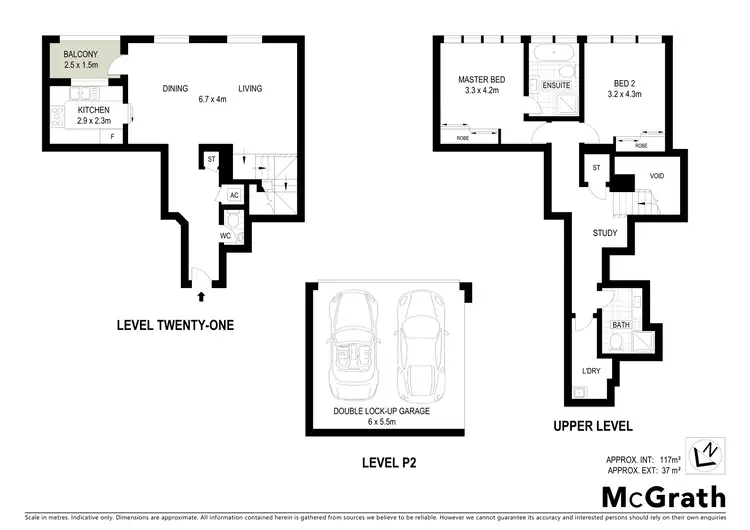 Floorplan of Homely apartment listing, 219/14 Brown Street, Chatswood NSW 2067