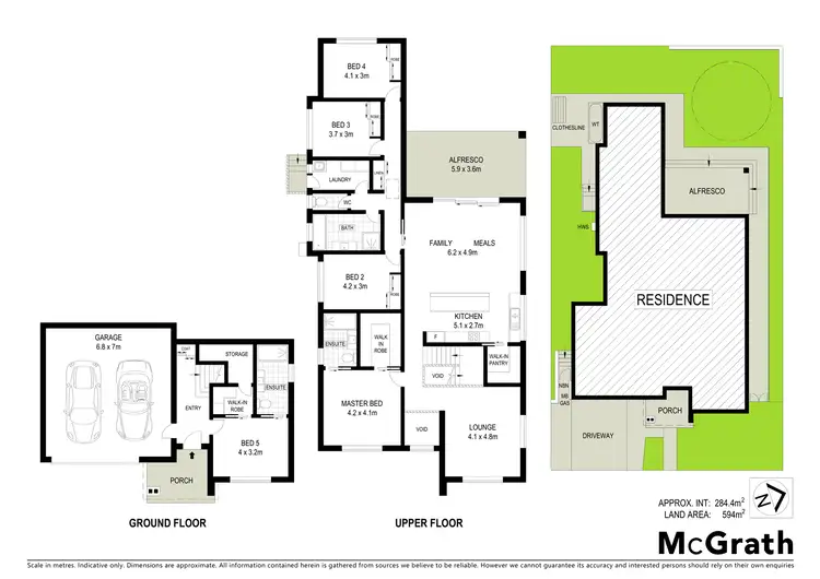 Floorplan of Homely house listing, 11 Christie Street, Googong NSW 2620