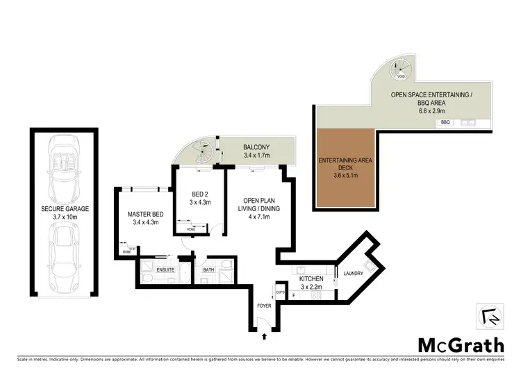 Floorplan of Homely apartment listing, 193/116 Maroubra Road, Maroubra NSW 2035