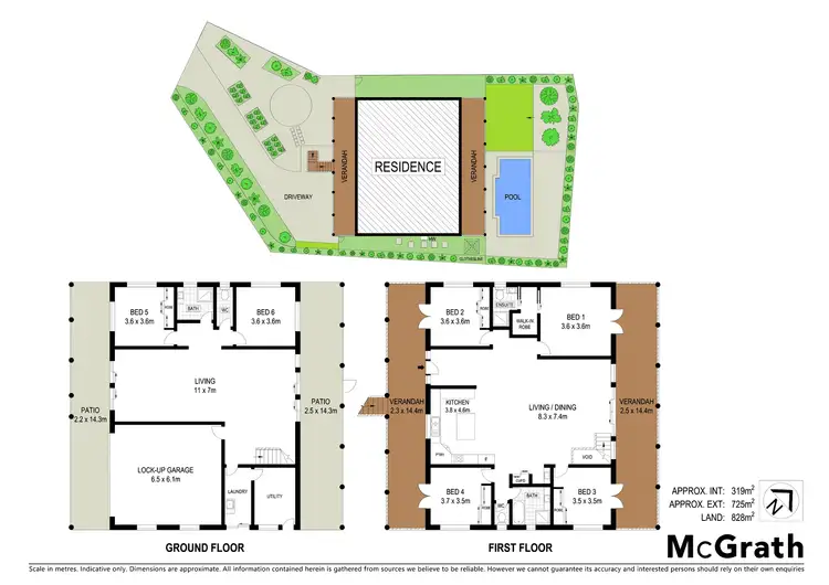 Floorplan of Homely house listing, 9 Priors Pocket Road, Pacific Heights QLD 4703
