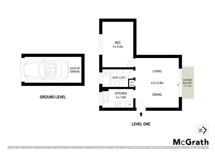 Floorplan of Homely apartment listing, 2/108 Beach Street, Coogee NSW 2034