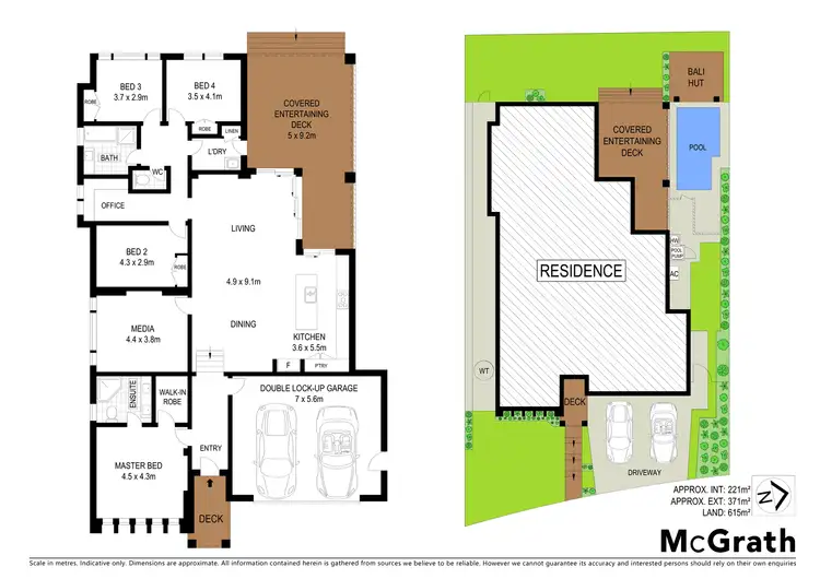 Floorplan of Homely house listing, 4 Oscar Drive, Chittaway Point NSW 2261