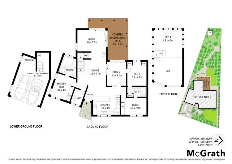 Floorplan of Homely house listing, 4 Diamond Road, Pearl Beach NSW 2256