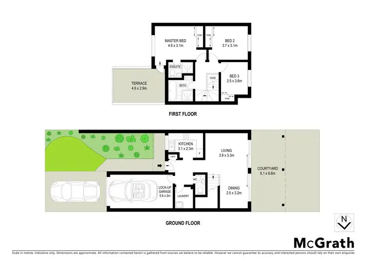 Floorplan of Homely townhouse listing, 14/1 Ramu Close, Sylvania Waters NSW 2224