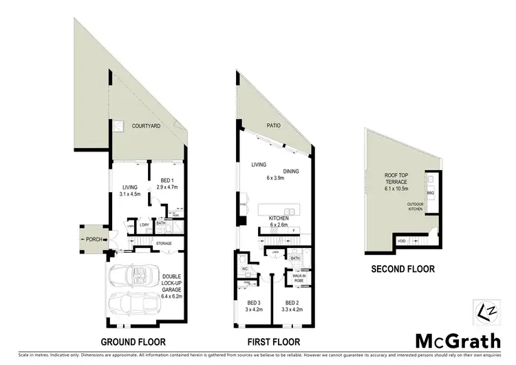 Floorplan of Homely townhouse listing, 1/55 Coogee Avenue, The Entrance North NSW 2261