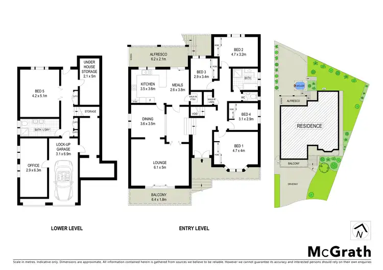 Floorplan of Homely house listing, 5 Urunga Place, Bossley Park NSW 2176