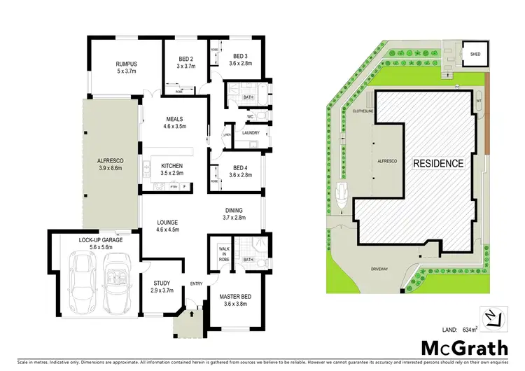 Floorplan of Homely house listing, 52 Waterside Drive, Springfield Lakes QLD 4300