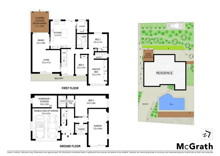Floorplan of Homely house listing, 5 Lower Washington Drive, Bonnet Bay NSW 2226