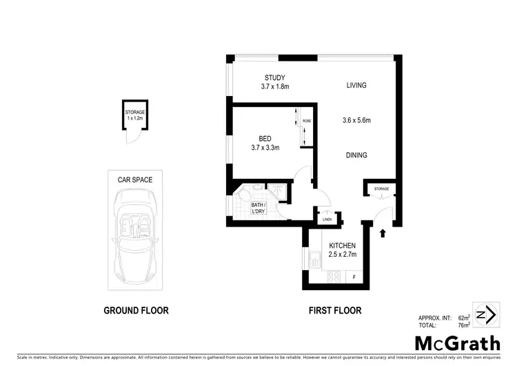 Floorplan of Homely apartment listing, 7/6 Ray Street, Turramurra NSW 2074