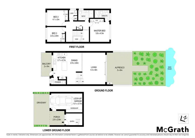 Floorplan of Homely townhouse listing, 38/7 Campbell Street, Sorrento QLD 4217