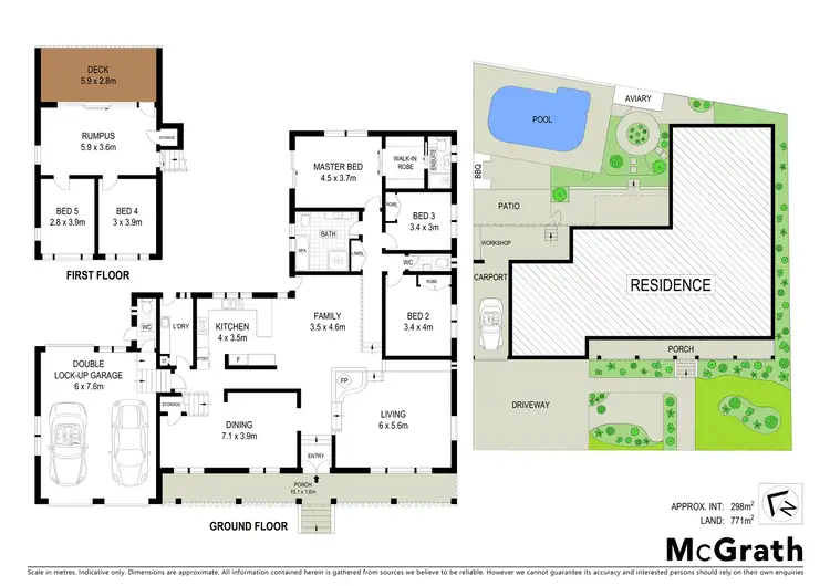 Floorplan of Homely house listing, 48 Crest Park Parade, Queanbeyan NSW 2620
