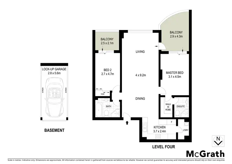 Floorplan of Homely apartment listing, 65/564 Railway Parade, Hurstville NSW 2220