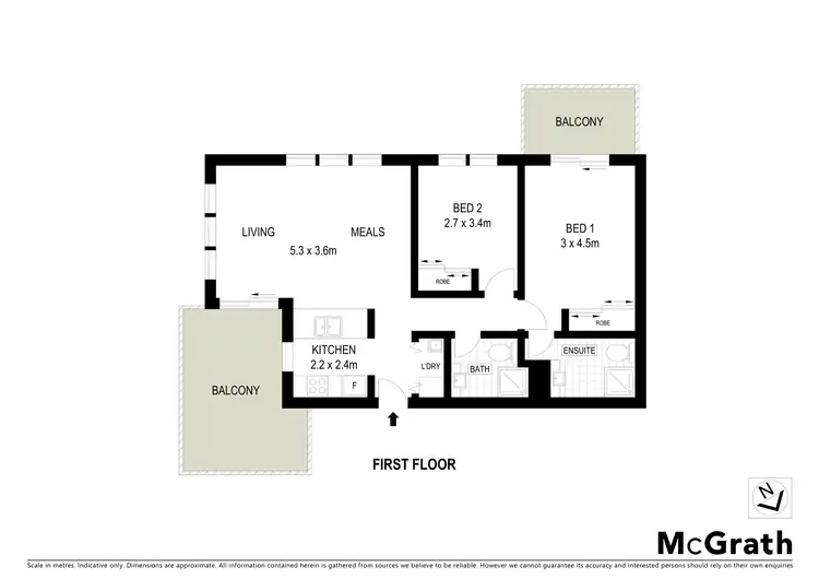 Floorplan of Homely apartment listing, 15/41 Philip Hodgins Street, Wright ACT 2611