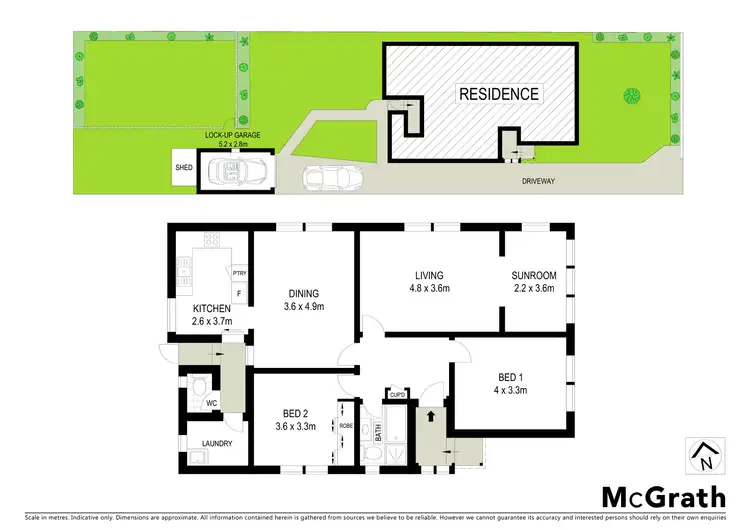 Floorplan of Homely house listing, 44 Waratah Parade, Narraweena NSW 2099