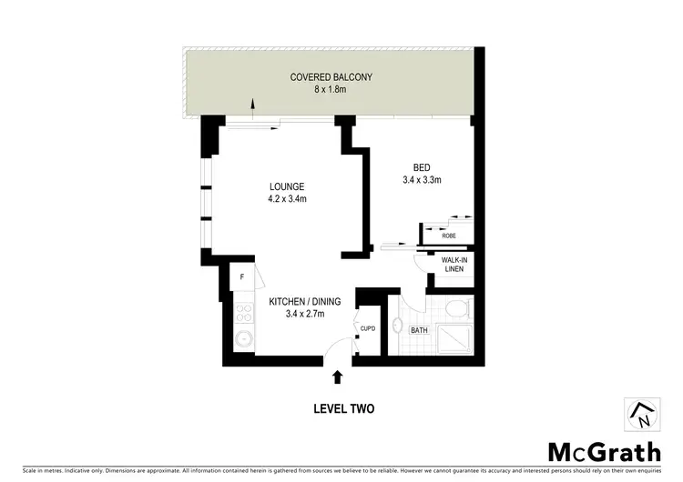 Floorplan of Homely apartment listing, 201/85 New South Head Road, Edgecliff NSW 2027
