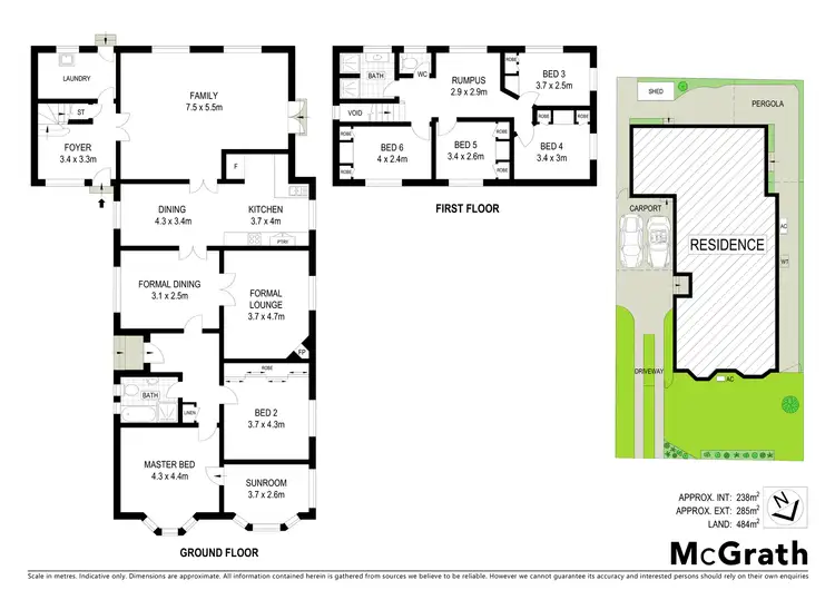 Floorplan of Homely house listing, 84 Ryde Road, Hunters Hill NSW 2110