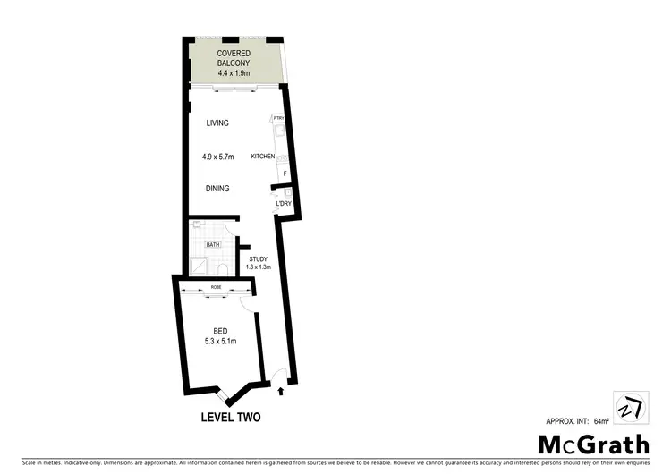 Floorplan of Homely apartment listing, 205/359 King Street, Newtown NSW 2042