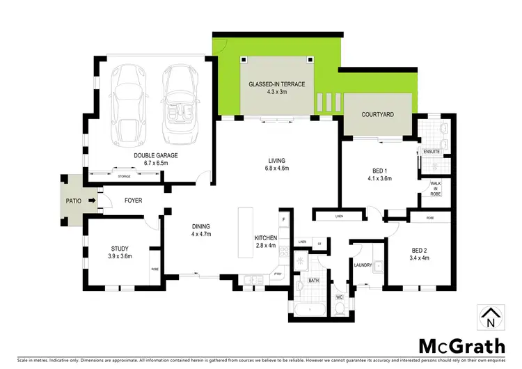 Floorplan of Homely villa listing, 1/82 Curzon Street, East Toowoomba QLD 4350